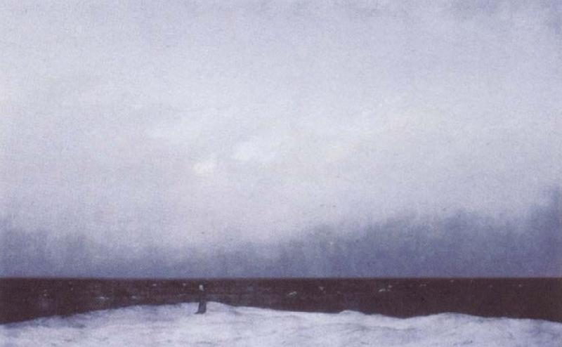 Caspar David Friedrich Monk by the Sea France oil painting art